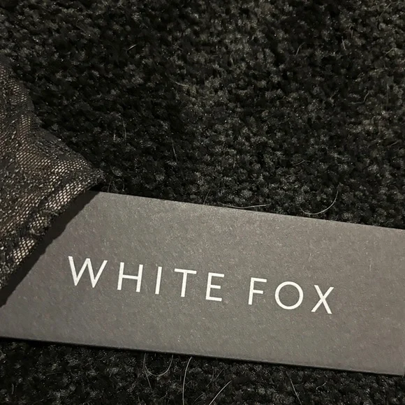 White Fox Pink and Black Lace Bustier - Picture 3 of 11